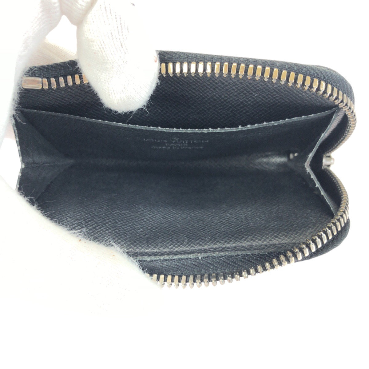 23158
LOUIS VUITTON ルイヴィトン モノグラム エクリプス ポルトモネ ジュール ブラック 黒 シルバー金具 PVC M63536 コインケース 小銭入れ 男女兼用 メンズ ABP28