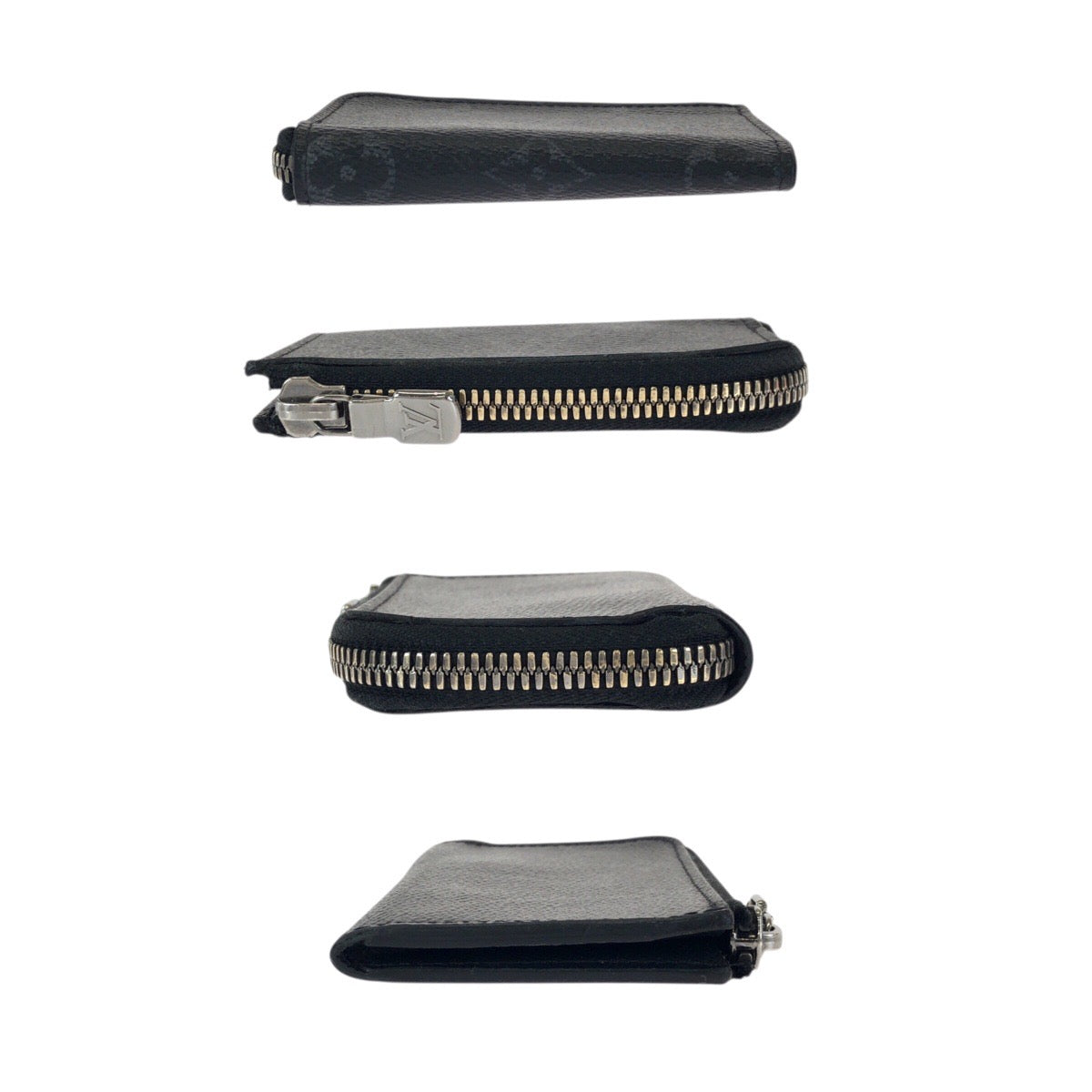 23158
LOUIS VUITTON ルイヴィトン モノグラム エクリプス ポルトモネ ジュール ブラック 黒 シルバー金具 PVC M63536 コインケース 小銭入れ 男女兼用 メンズ ABP28
