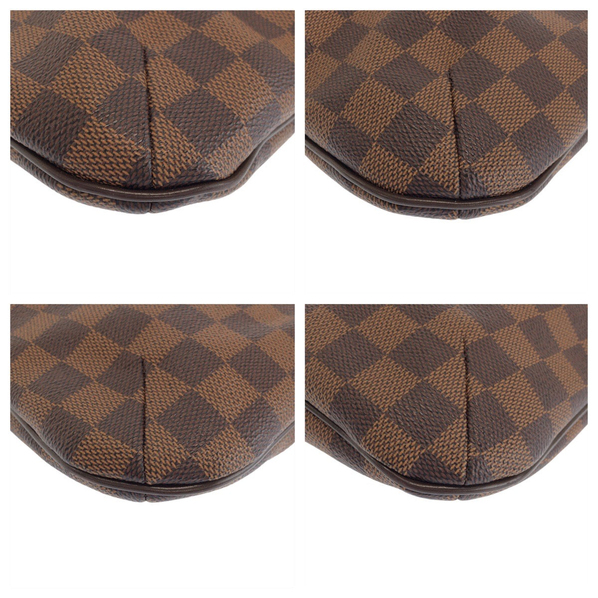 23160
LOUIS VUITTON ルイヴィトン ダミエ ブルームズベリPM ブラウン ゴールド金具 PVC / レザー N42251 ショルダーバッグ メッセンジャーバッグ レディース ABP80