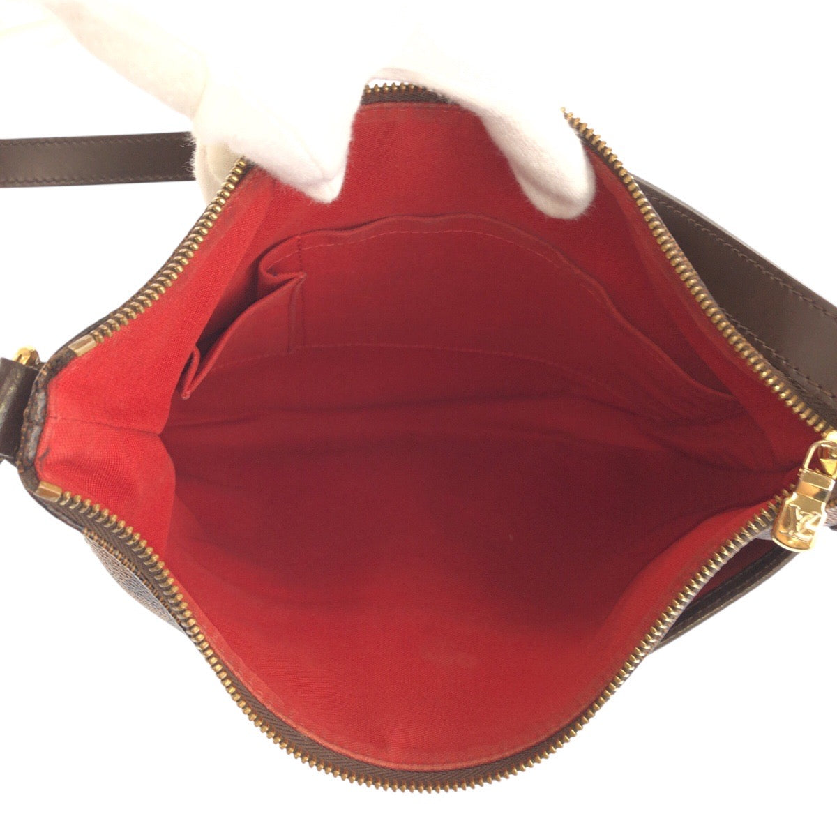 23160
LOUIS VUITTON ルイヴィトン ダミエ ブルームズベリPM ブラウン ゴールド金具 PVC / レザー N42251 ショルダーバッグ メッセンジャーバッグ レディース ABP80