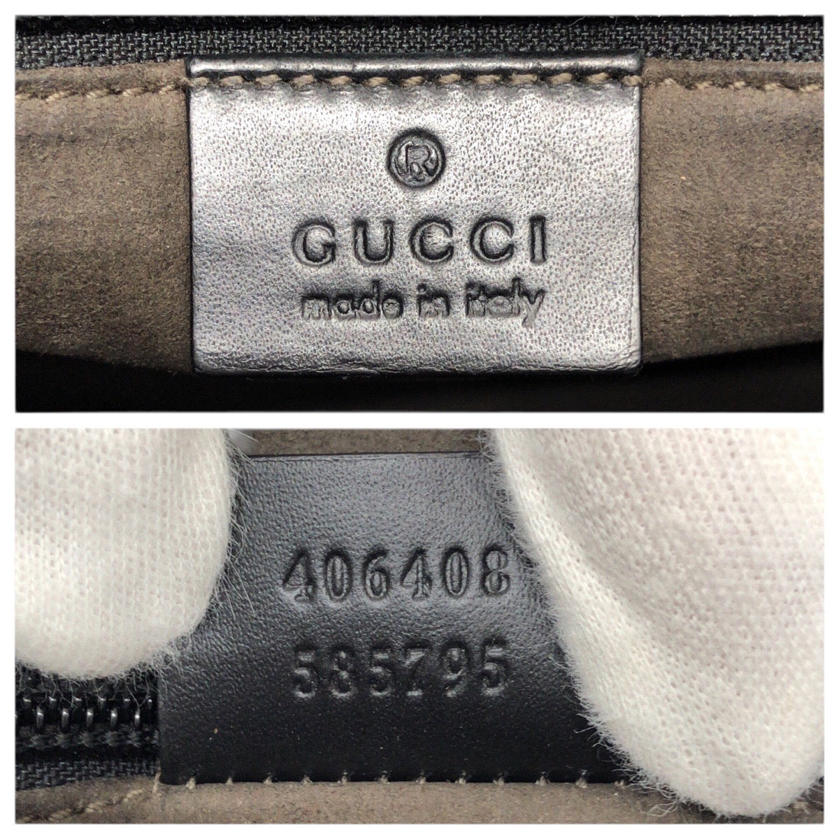 23172
GUCCI グッチ グッチシマ ブラック 黒 シルバー金具 レザー 406408 ショルダーバッグ メッセンジャーバッグ メンズ AB52