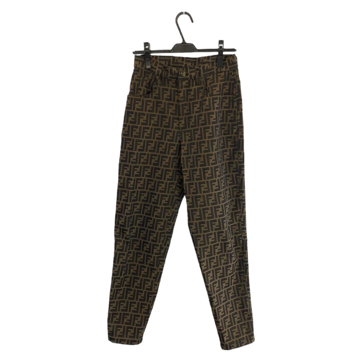 23183
FENDI フェンディ ズッカ サイズ29インチ ブラウン ポリエステル / コットン パンツ メンズ A28