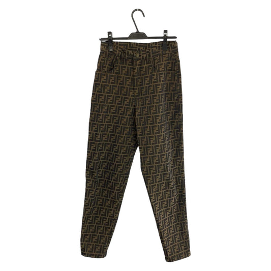 23183
FENDI フェンディ ズッカ サイズ29インチ ブラウン ポリエステル / コットン パンツ メンズ A28