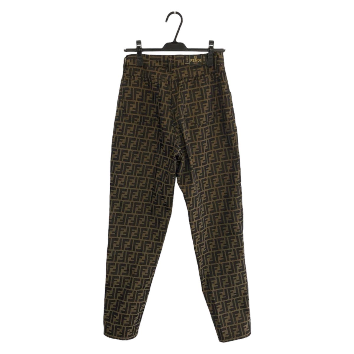 23183
FENDI フェンディ ズッカ サイズ29インチ ブラウン ポリエステル / コットン パンツ メンズ A28