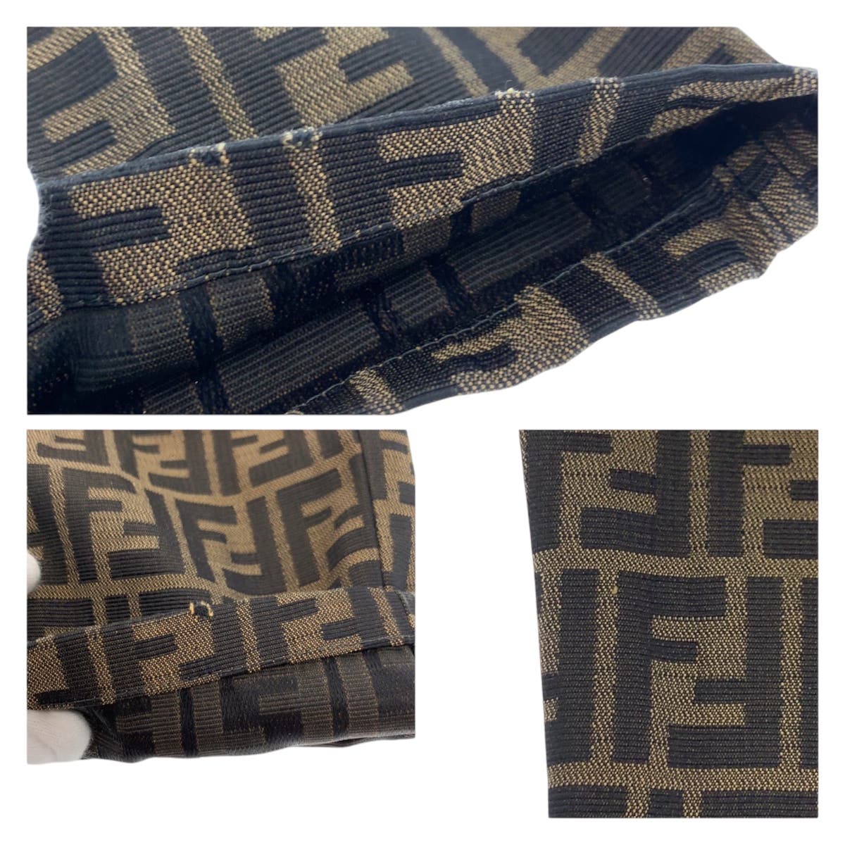 23183
FENDI フェンディ ズッカ サイズ29インチ ブラウン ポリエステル / コットン パンツ メンズ A28