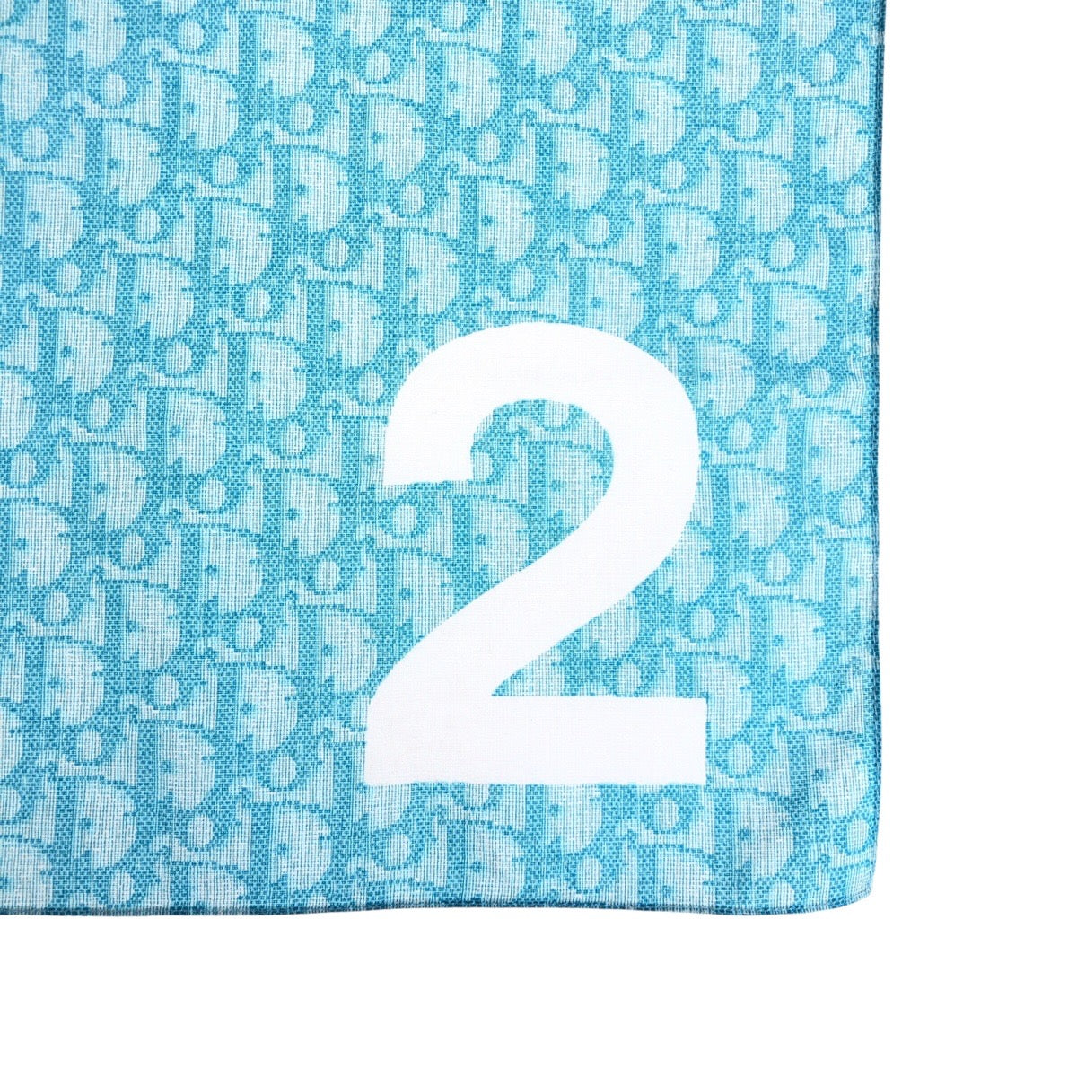 23186
Dior ディオール トロッター ブルー ライトブルー コットン スカーフ バンダナ レディース SA21