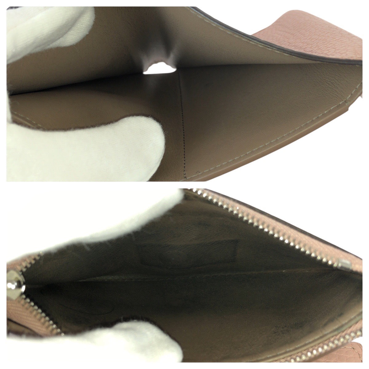 23191
LOUIS VUITTON ルイヴィトン ポルトフォイユ カプシーヌ コンパクト ピンク シルバー金具 レザー M62156 折財布 コンパクトウォレット レディース ABP30