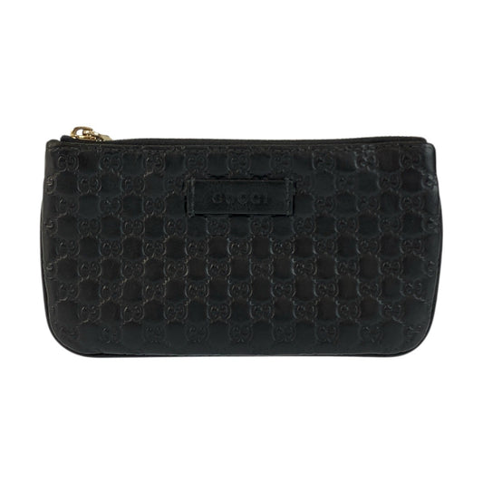 23192
GUCCI グッチ マイクログッチシマ ブラック 黒 ゴールド金具 レザー 544248 コインケース 小銭入れ メンズ A24