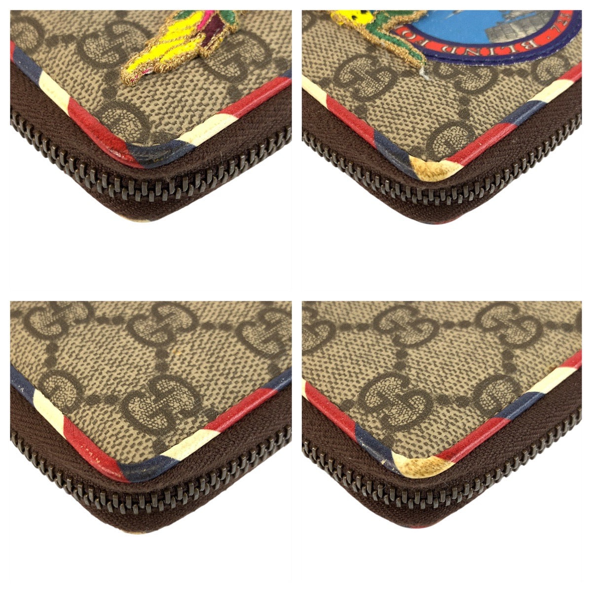 23194
GUCCI グッチ クーリエ ベージュ マルチカラー GGスプリームキャンバス 473911 コインケース 小銭入れ メンズ ABP30