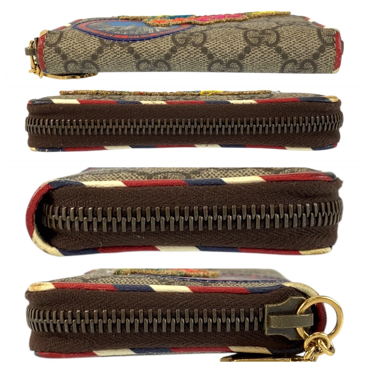 23194
GUCCI グッチ クーリエ ベージュ マルチカラー GGスプリームキャンバス 473911 コインケース 小銭入れ メンズ ABP30