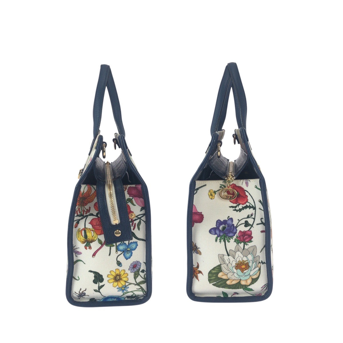 23197
GUCCI グッチ フローラ 花柄 マルチカラー キャンバス / レザー 550141 トートバッグ ハンドバッグ レディース ABP80