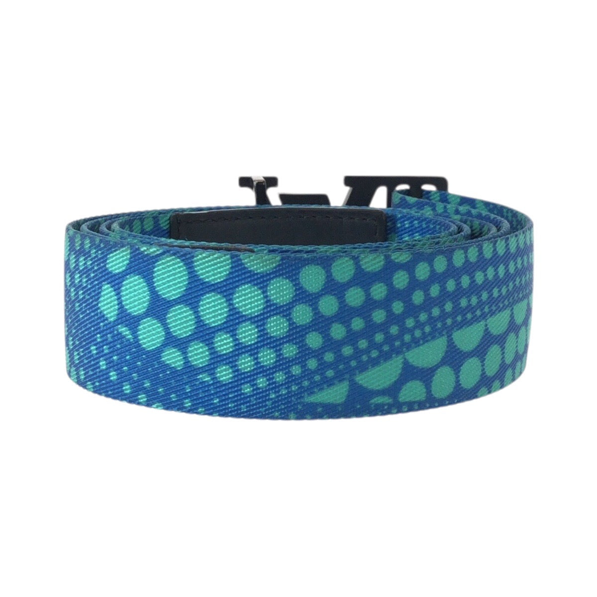 23199
LOUIS VUITTON ルイヴィトン サンチュール LV ウェビング 草間彌生 ブルー ブラック ナイロン / コットン / テキスタイル M0671Z ベルト 男女兼用 メンズ ABP50