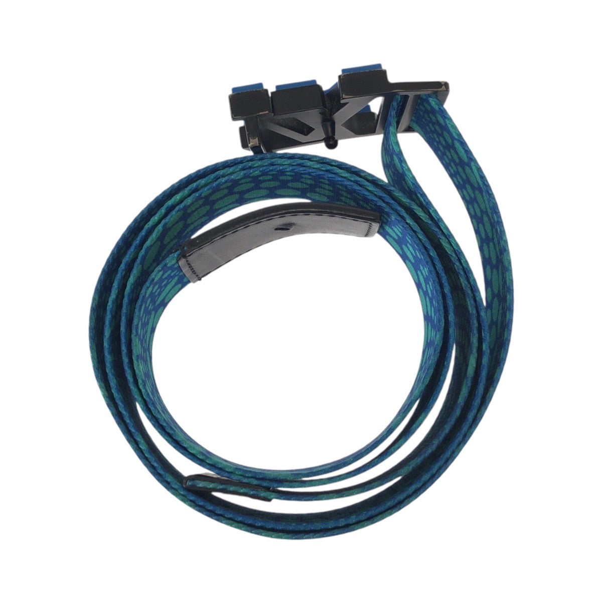 23199
LOUIS VUITTON ルイヴィトン サンチュール LV ウェビング 草間彌生 ブルー ブラック ナイロン / コットン / テキスタイル M0671Z ベルト 男女兼用 メンズ ABP50