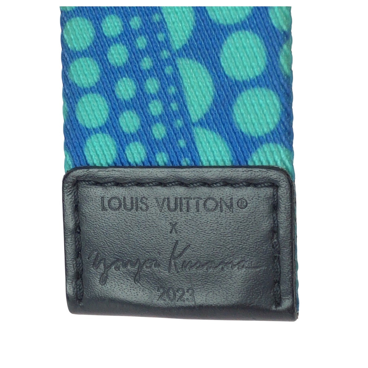 23199
LOUIS VUITTON ルイヴィトン サンチュール LV ウェビング 草間彌生 ブルー ブラック ナイロン / コットン / テキスタイル M0671Z ベルト 男女兼用 メンズ ABP50