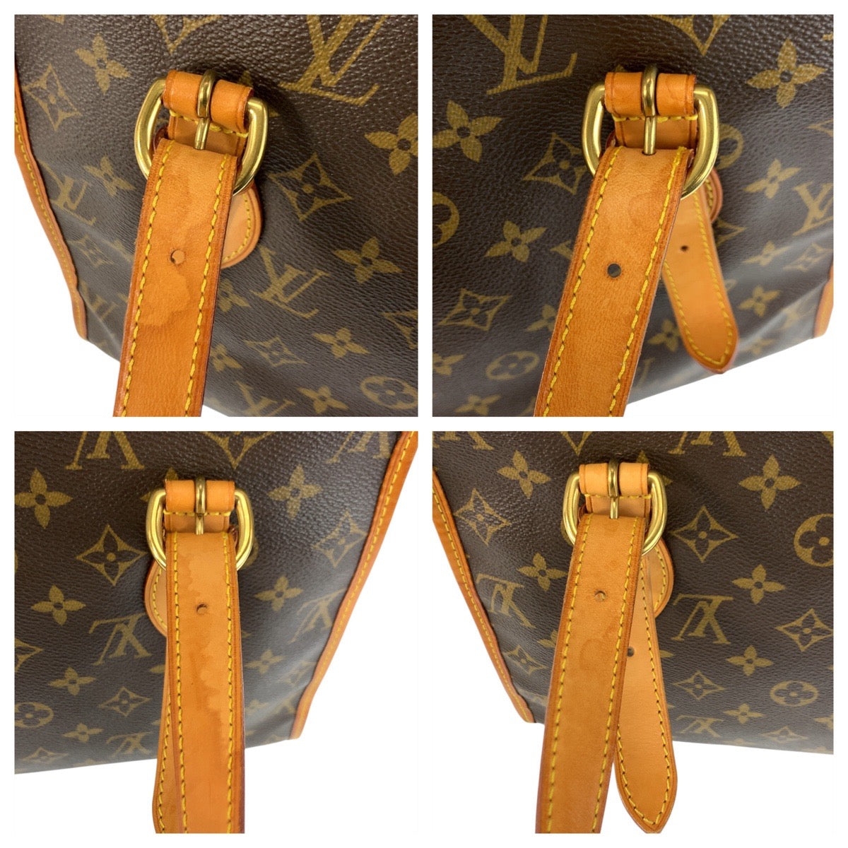 23200
LOUIS VUITTON ルイヴィトン モノグラム ポパンクール オ ブラウン ゴールド金具 PVC / レザー M40007 トートバッグ ハンドバッグ レディース ABP84