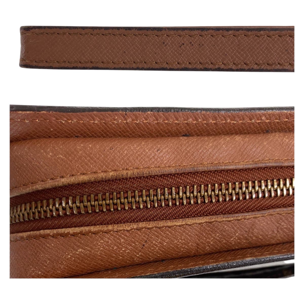 23204
LOUIS VUITTON ルイヴィトン モノグラム オルセー ブラウン ゴールド金具 PVC / レザー M51790 クラッチバッグ セカンドバッグ メンズ B21