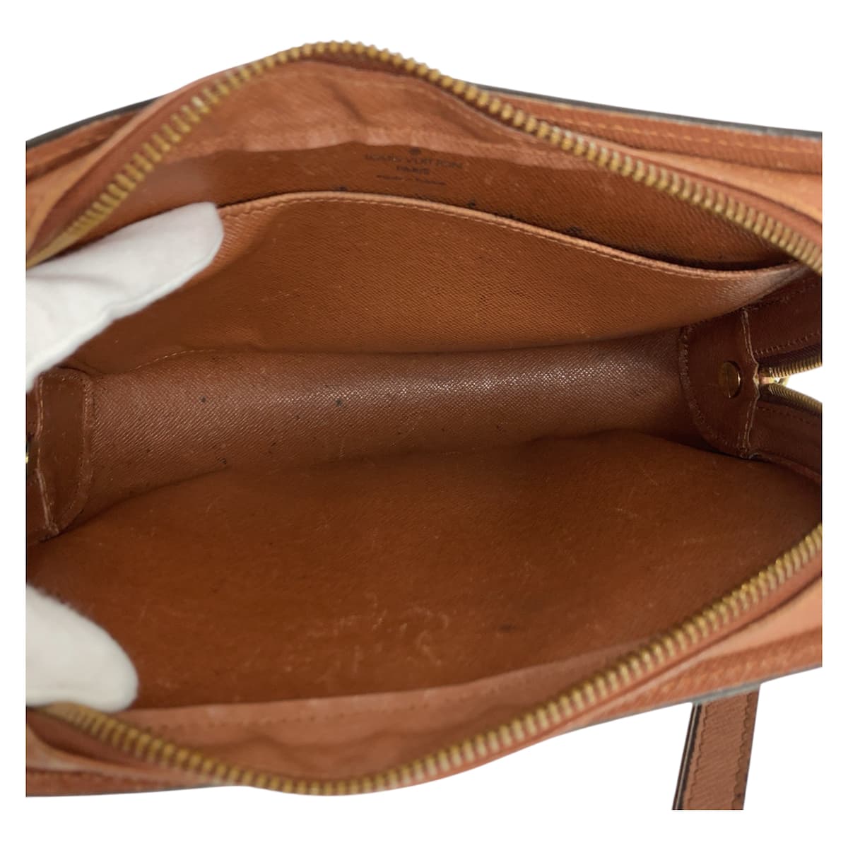 23204
LOUIS VUITTON ルイヴィトン モノグラム オルセー ブラウン ゴールド金具 PVC / レザー M51790 クラッチバッグ セカンドバッグ メンズ B21