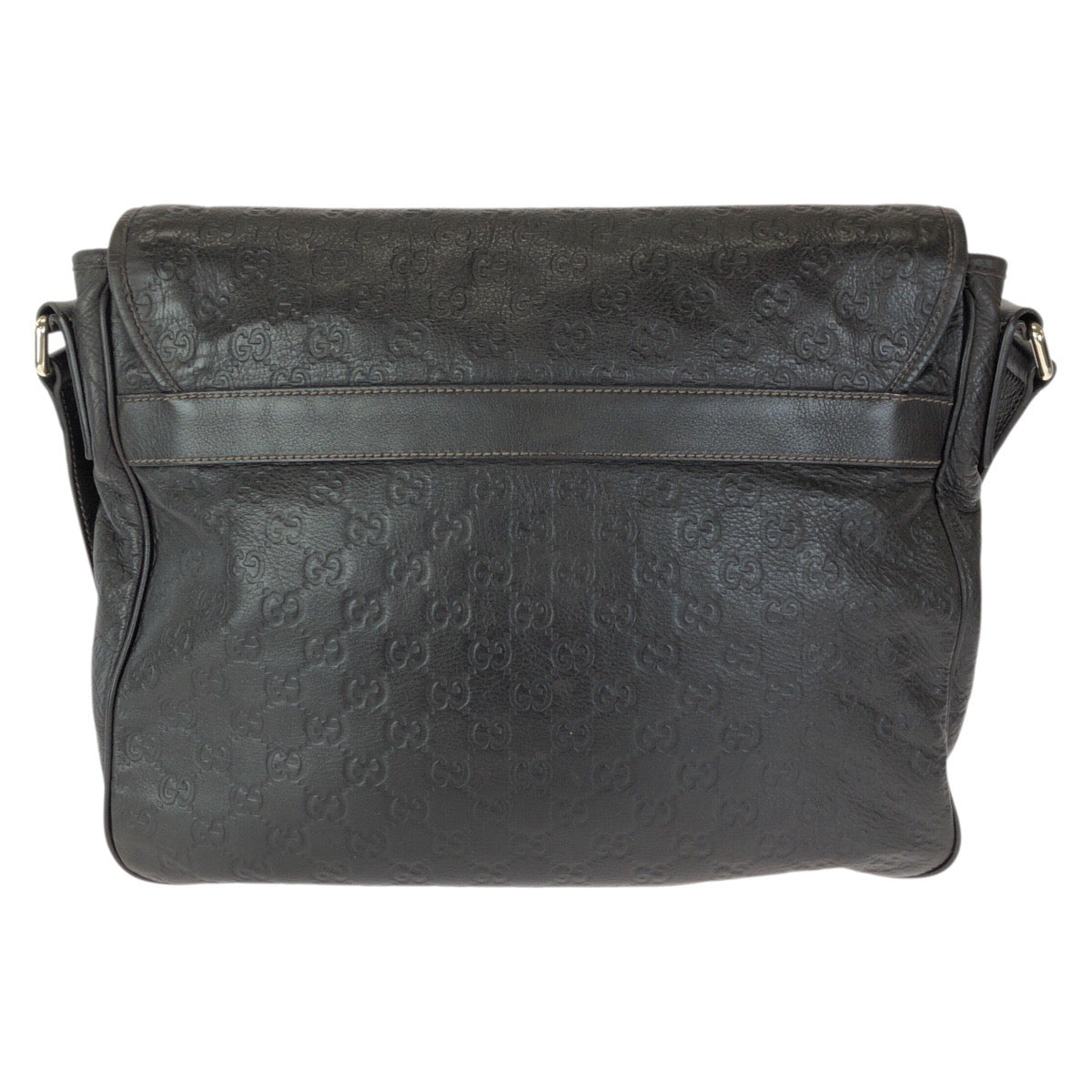 23206
GUCCI グッチ グッチシマ ダークブラウン シルバー金具 レザー 223665 ショルダーバッグ メッセンジャーバッグ メンズ ABP52