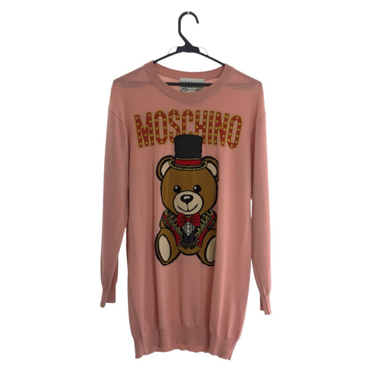 23212
MOSCHINO モスキーノ ニットワンピ サイズXXS ピンク マルチカラー ウール 191EV04800501 長袖 ニット セーター レディース ABP20