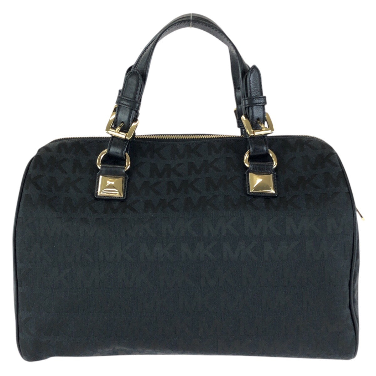 23218
Michael Kors マイケルコース 2way ブラック 黒 ゴールド金具 キャンバス / レザー 35F6GGYS3J トートバッグ ミニボストンバッグ ショルダーバッグ レディース A16