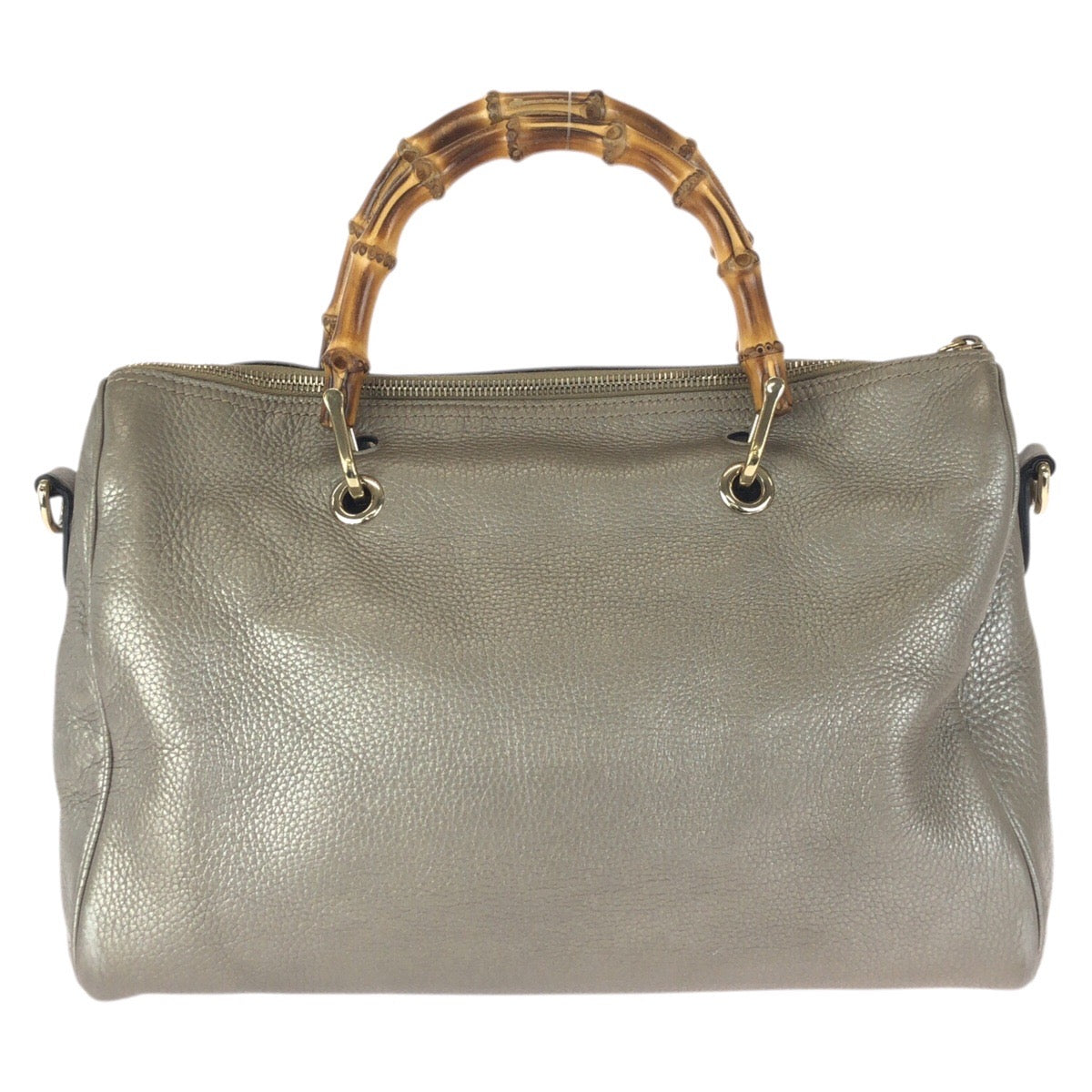 23223
GUCCI グッチ バンブー ショッパー ２way シャンパンゴールド ゴールド金具 レザー 353124 ショルダーバッグ ミニボストンバッグ レディース ABP58