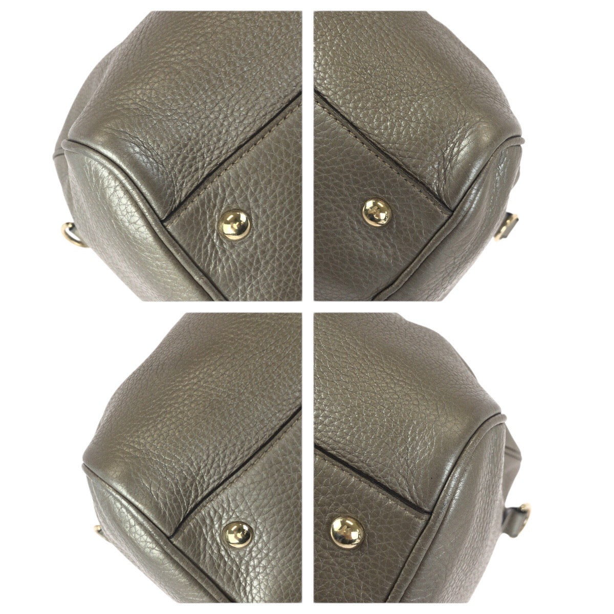 23223
GUCCI グッチ バンブー ショッパー ２way シャンパンゴールド ゴールド金具 レザー 353124 ショルダーバッグ ミニボストンバッグ レディース ABP58