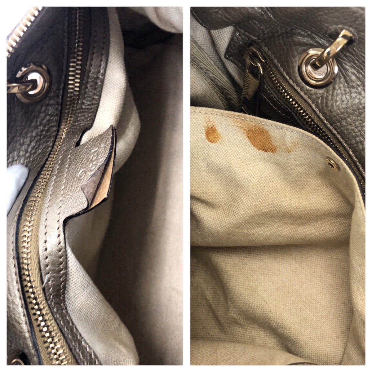 23223
GUCCI グッチ バンブー ショッパー ２way シャンパンゴールド ゴールド金具 レザー 353124 ショルダーバッグ ミニボストンバッグ レディース ABP58
