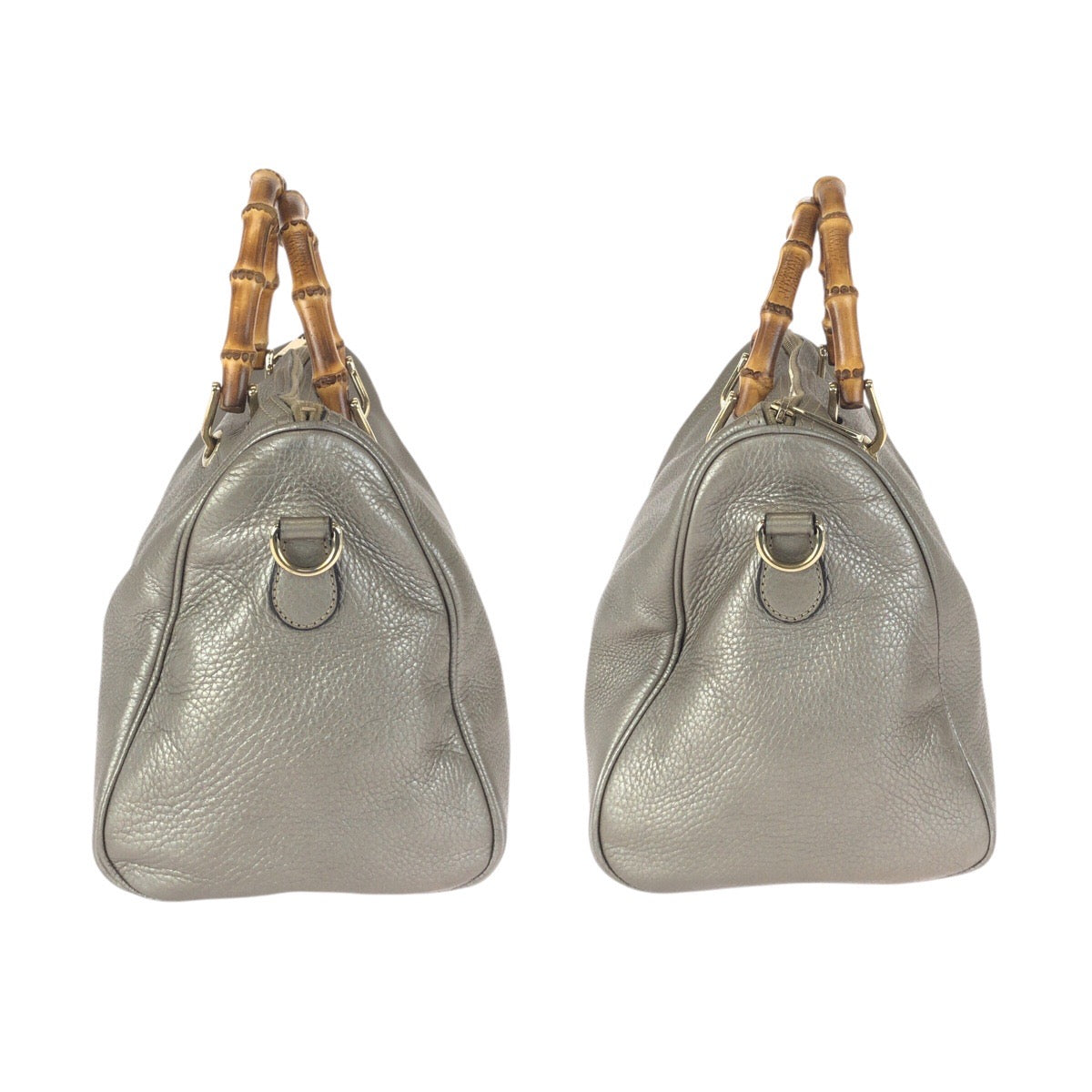 23223
GUCCI グッチ バンブー ショッパー ２way シャンパンゴールド ゴールド金具 レザー 353124 ショルダーバッグ ミニボストンバッグ レディース ABP58