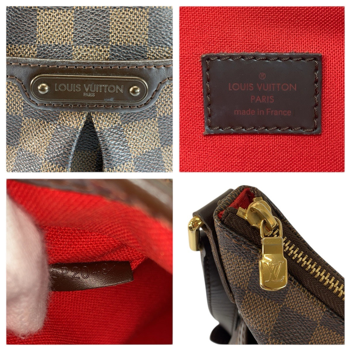23227
LOUIS VUITTON ルイヴィトン ダミエ ブルームズベリPM ブラウン ゴールド金具 PVC N42251 ショルダーバッグ ポシェット レディース ABP92