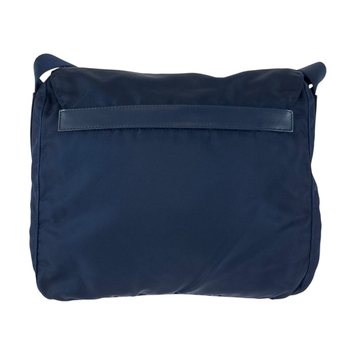 23234
PRADA プラダ テスート 三角ロゴプレート ネイビー シルバー金具 ナイロン / レザー バックパック デイパック レディース ABP35