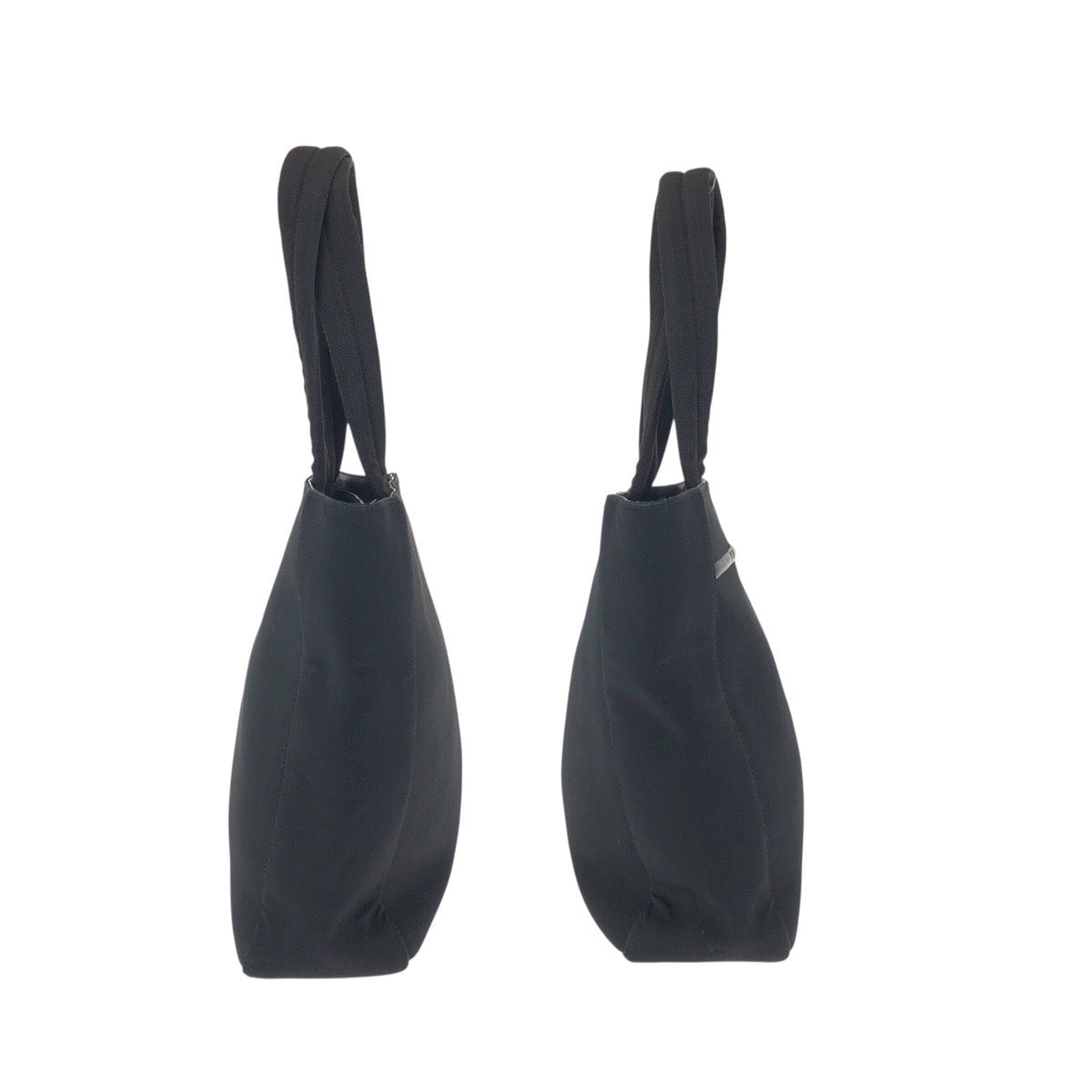 23242
PRADA SPORTS プラダスポーツ ブラック 黒 シルバー金具 ナイロン トートバッグ ショルダーバッグ レディース ABP35