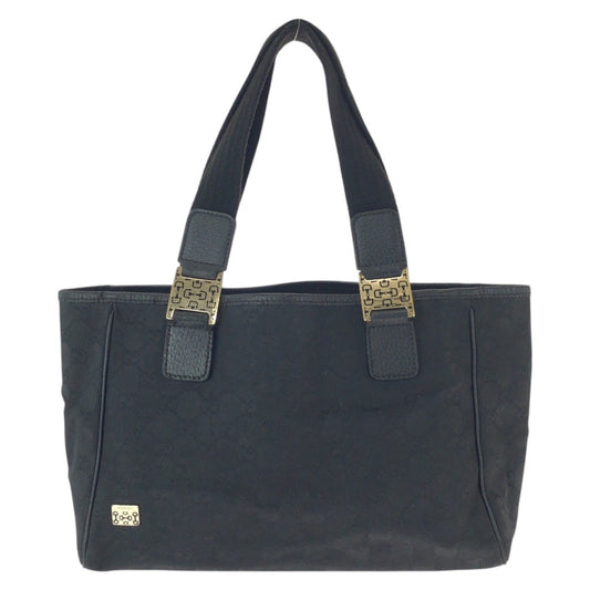 23257
GUCCI グッチ ホースビット ブラック 黒 ゴールド金具 GGキャンバス / レザー 145810 トートバッグ ハンドバッグ レディース AB28