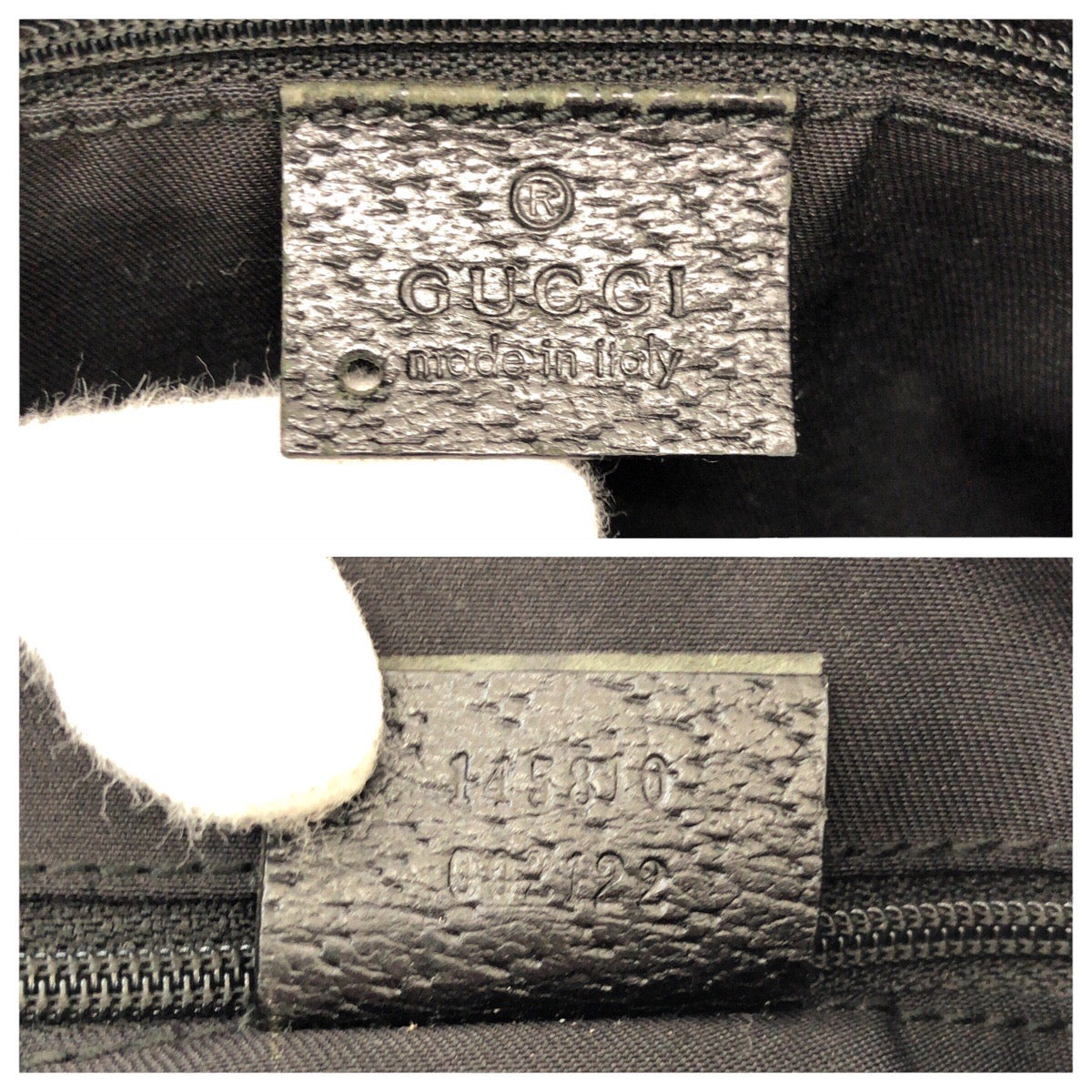 23257
GUCCI グッチ ホースビット ブラック 黒 ゴールド金具 GGキャンバス / レザー 145810 トートバッグ ハンドバッグ レディース AB28