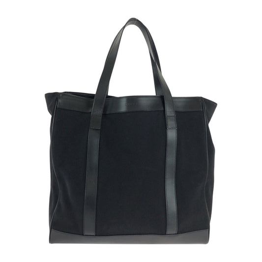 23267
GUCCI グッチ ブラック 黒 シルバー金具 キャンバス / レザー 91384 トートバッグ ビジネスバッグ ショルダーバッグ メンズ ABP42