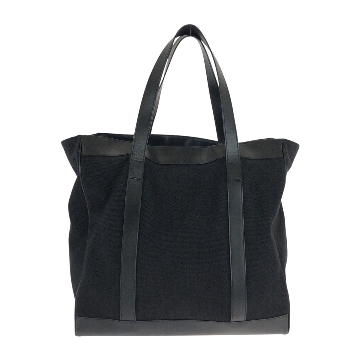 23267
GUCCI グッチ ブラック 黒 シルバー金具 キャンバス / レザー 91384 トートバッグ ビジネスバッグ ショルダーバッグ メンズ ABP42