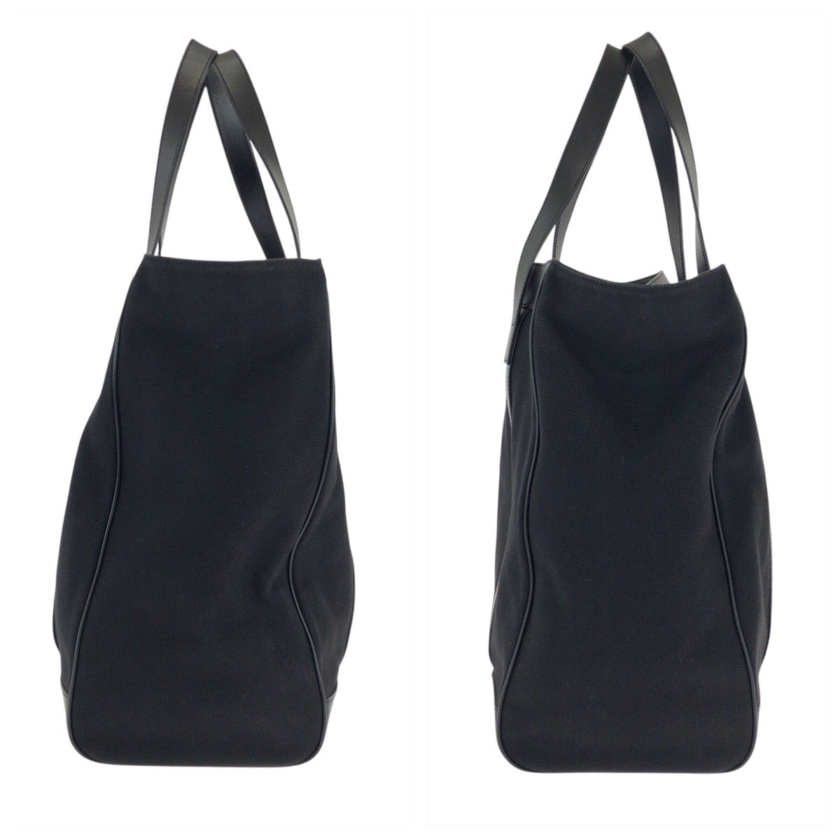 23267
GUCCI グッチ ブラック 黒 シルバー金具 キャンバス / レザー 91384 トートバッグ ビジネスバッグ ショルダーバッグ メンズ ABP42