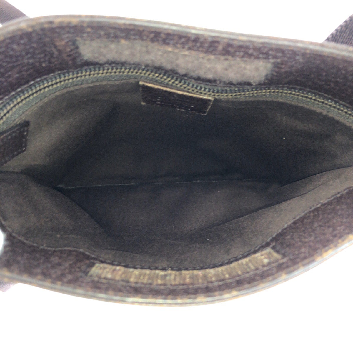 23285
GUCCI グッチ ブラウン ベージュ シルバー金具 GGキャンバス / レザー 27639 ショルダーバッグ ポシェット レディース ABP35