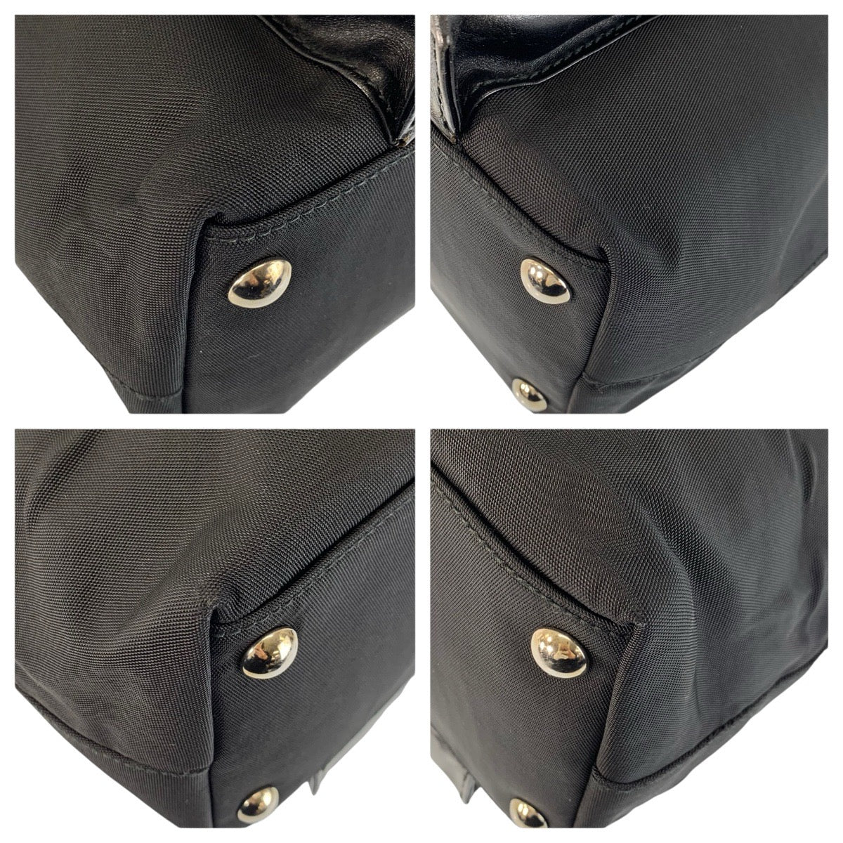 23286
GUCCI グッチ ブラック 黒 ナイロン / レザー 019 2020 0528 06 トートバッグ ハンドバッグ レディース ABP35