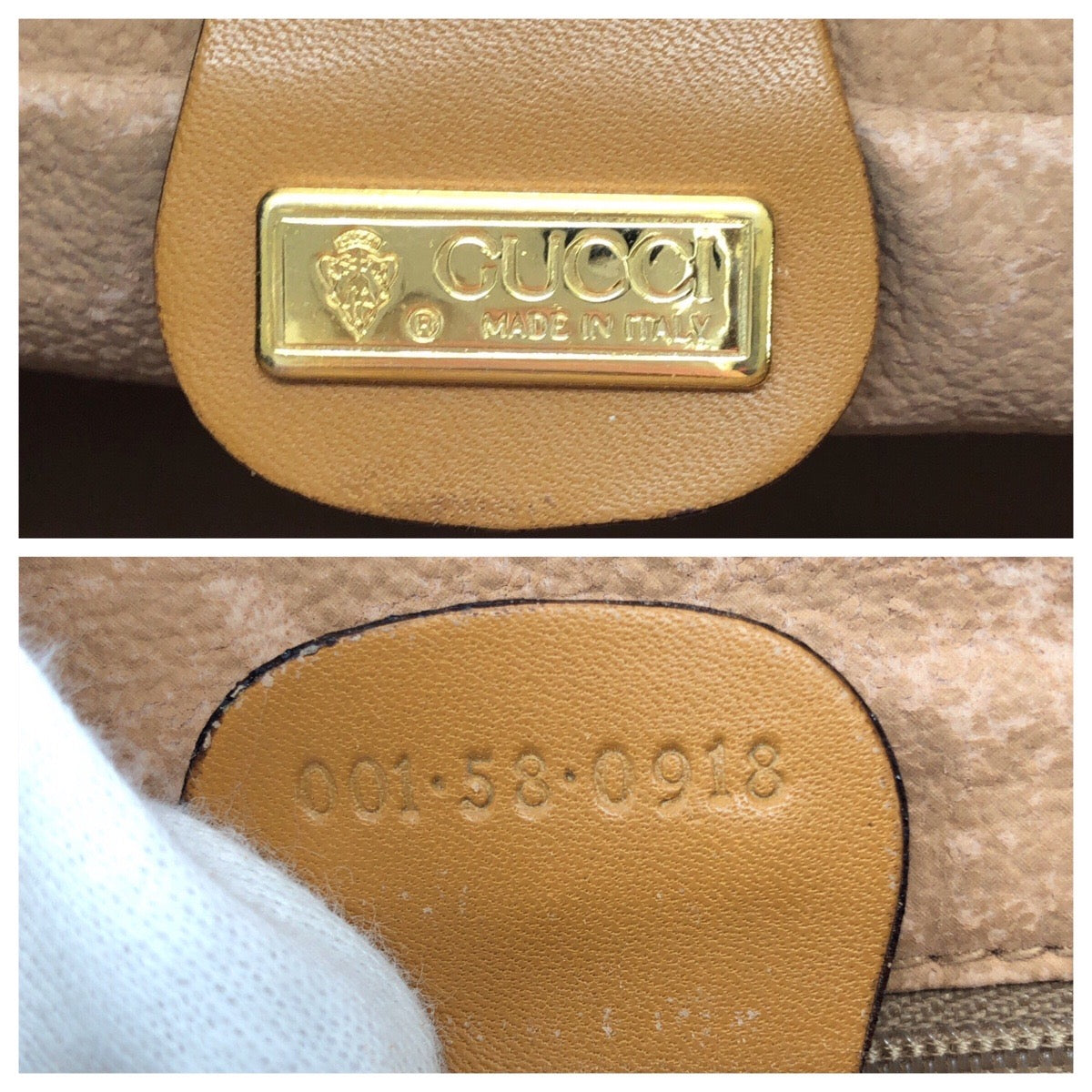 23287
GUCCI グッチ ヴィンテージ オールドグッチ シェリーライン マイクロGG ブラウン ゴールド金具 GGスプリームキャンバス / レザー 001.58.0918 ショルダーバッグ レディース ABP42