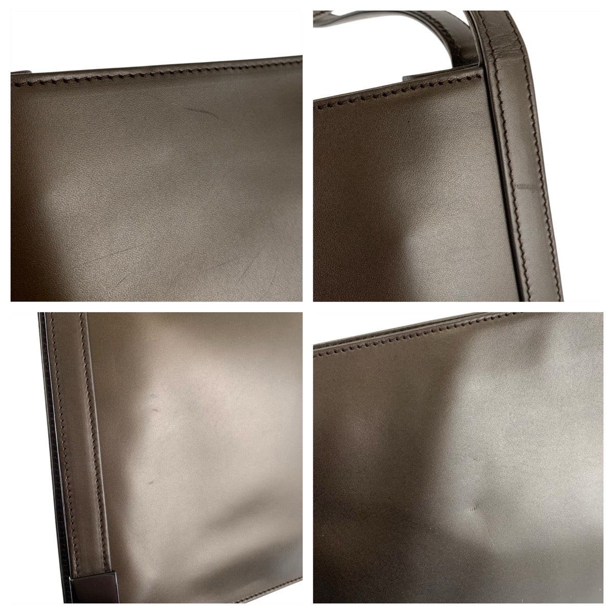 23291
GUCCI グッチ メタリックブラウン レザー 000 1956 0560 ショルダーバッグ トートバッグ レディース A42