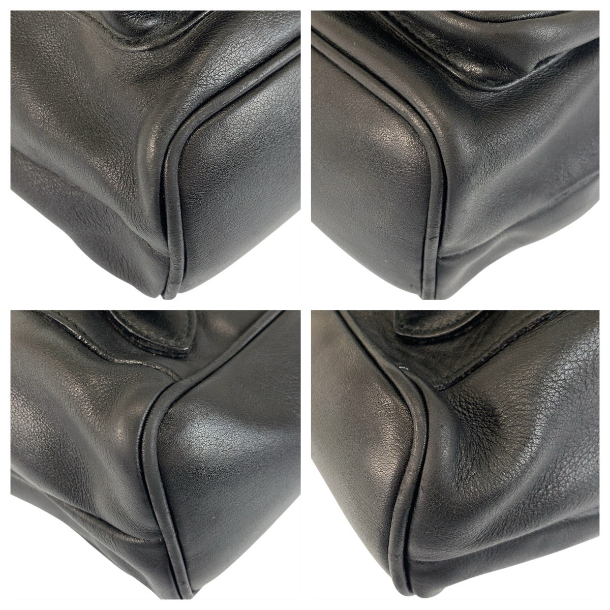 23294
GUCCI グッチ バンブー ブラック 黒 ゴールド金具 レザー 003 2058 0016 バックパック リュックサック レディース ABP42