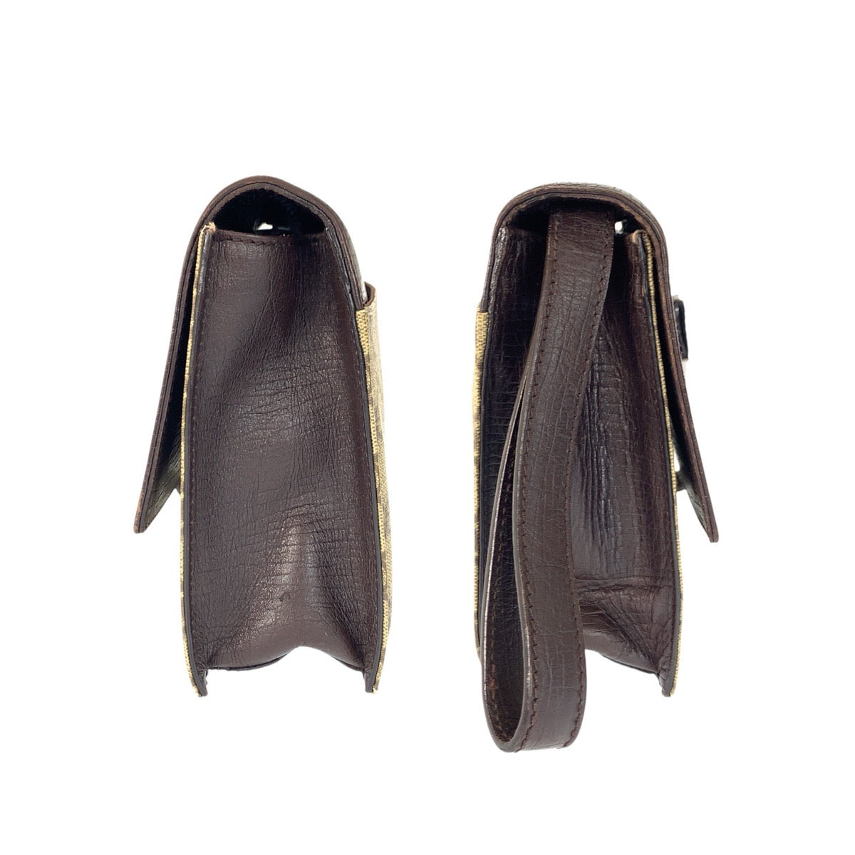 23296
GUCCI グッチ ブラウン ベージュ シルバー金具 GGスプリームキャンバス / レザー 131213 クラッチバッグ セカンドバッグ メンズ AB28