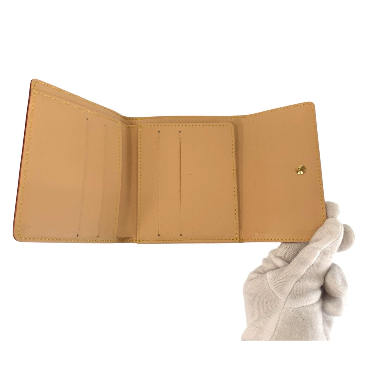 23327
LOUIS VUITTON ルイヴィトン マルチカラー ポルトモネビエカルトクレディ ブロン ホワイト ゴールド金具 PVC / レザー M92983 折財布 コンパクトウォレット レディース ABP45