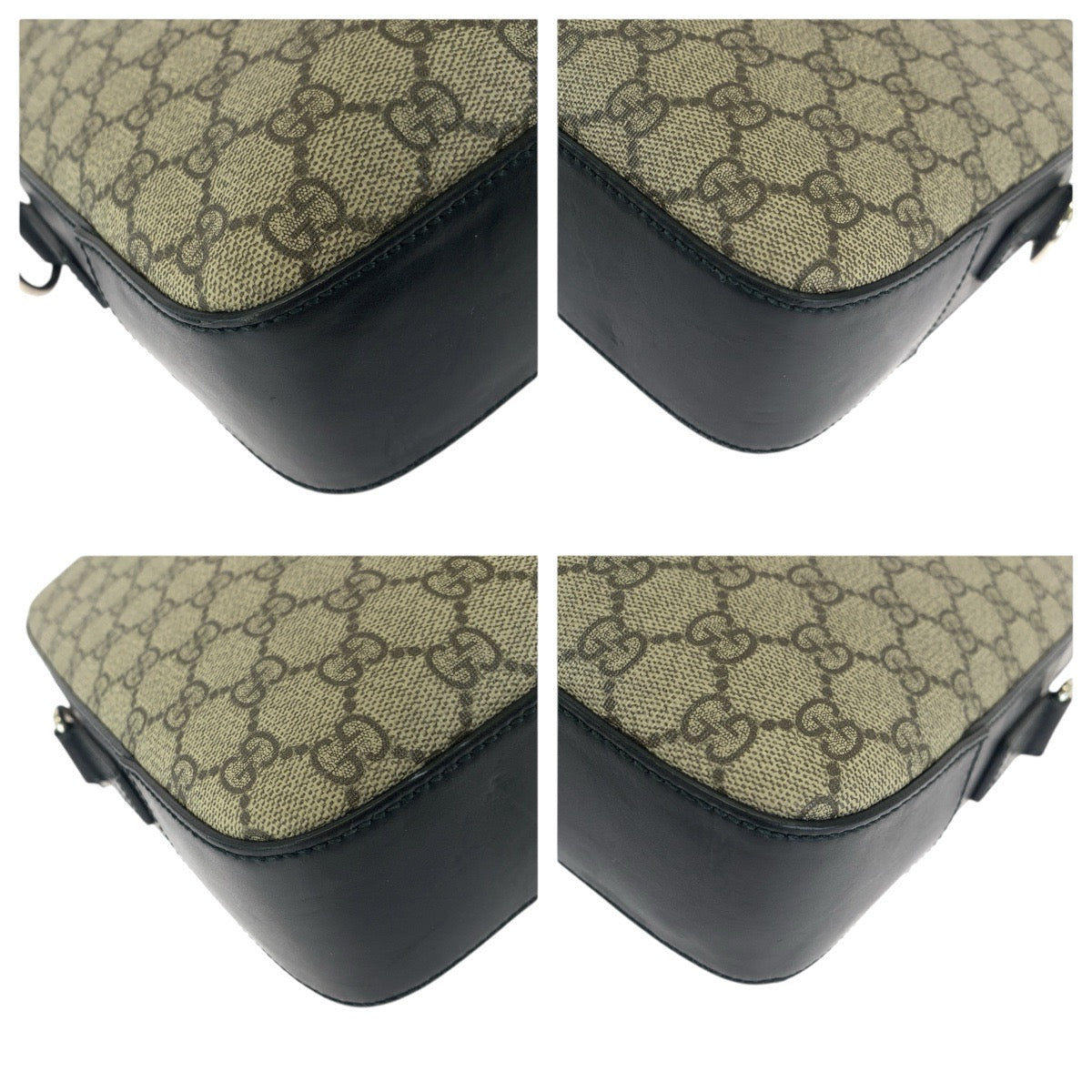 23333
GUCCI グッチ 2way ベージュ ブラック シルバー金具 GGスプリームキャンバス / レザー 450944 ビジネスバッグ ブリーフケース ショルダーバッグ メンズ ABP65