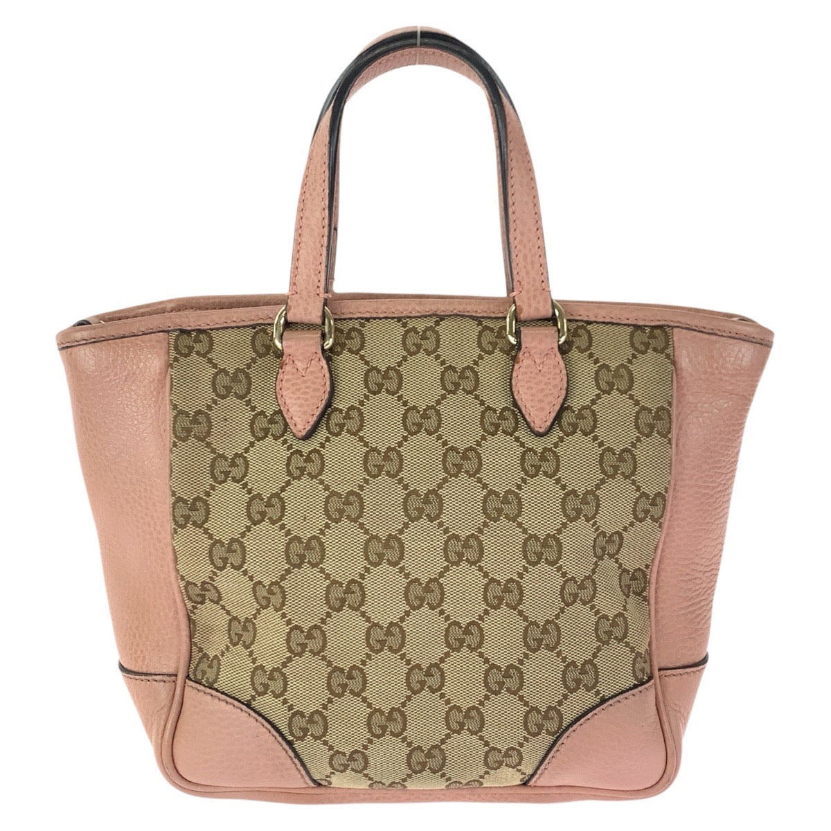 23334
GUCCI グッチ 2way ベージュ ピンク ゴールド金具 GGキャンバス / レザー 449241 トートバッグ ショルダーバッグ レディース ABP52