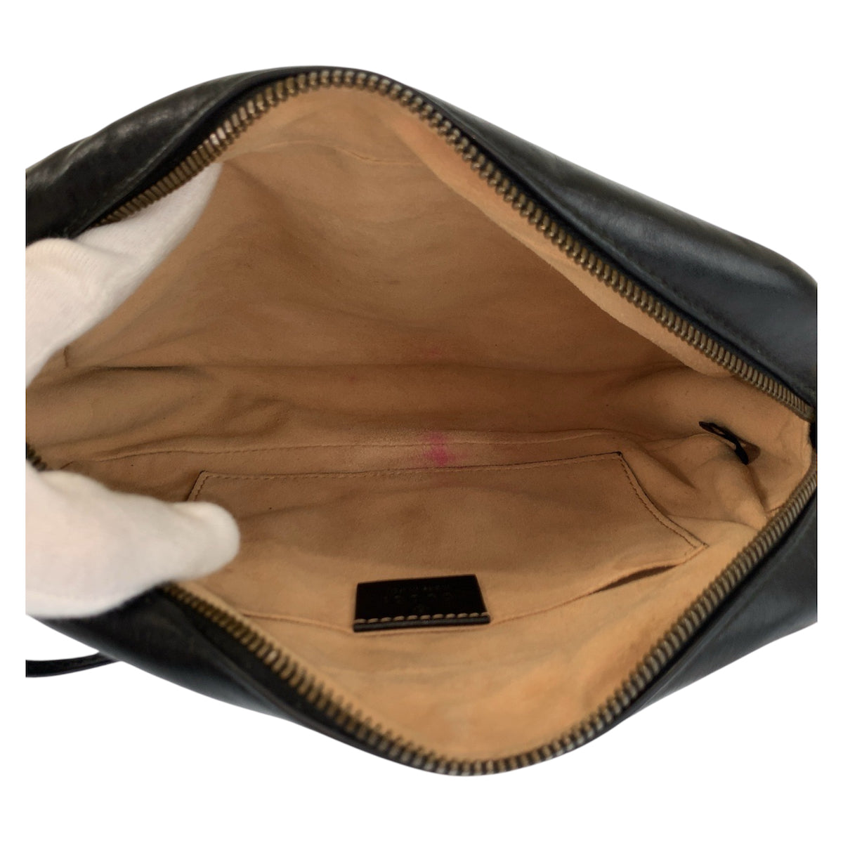 23339
GUCCI グッチ GGマーモント カメラバッグ ブラック 黒 ゴールド金具 レザー 447632 ショルダーバッグ ポシェット レディース ABP82
