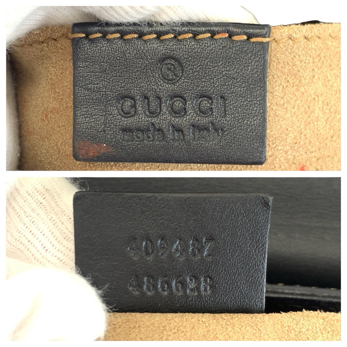23343
GUCCI グッチ パドロック ベージュ ブラック ゴールド金具 GGスプリームキャンバス / レザー 409487 チェーンショルダーバッグ レディース AB48