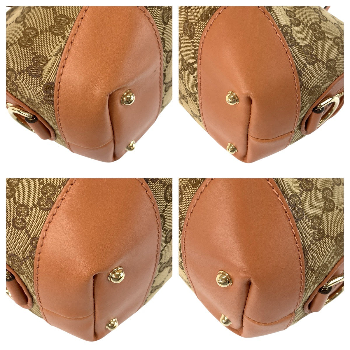 23349
GUCCI グッチ ハートビット ベージュ ピンク ゴールド金具 GGキャンバス / レザー 269955 ハンドバッグ ショルダーバッグ 2way レディース A65