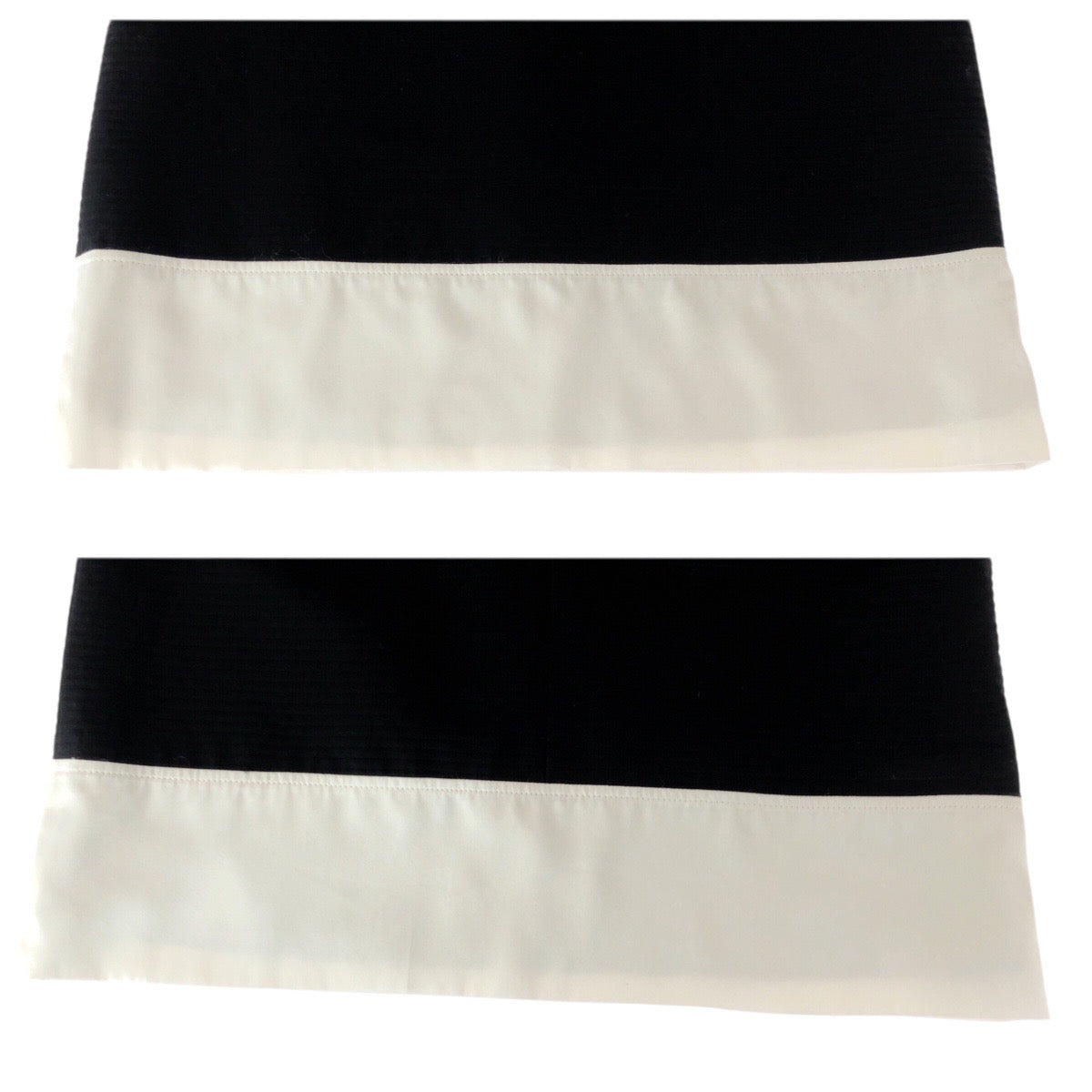 23356
courreges クレージュ サイズ38 ブラック ホワイト シルバー金具 コットン / ポリエステル 00004512 ワンピース ノースリーブ レディース ABP