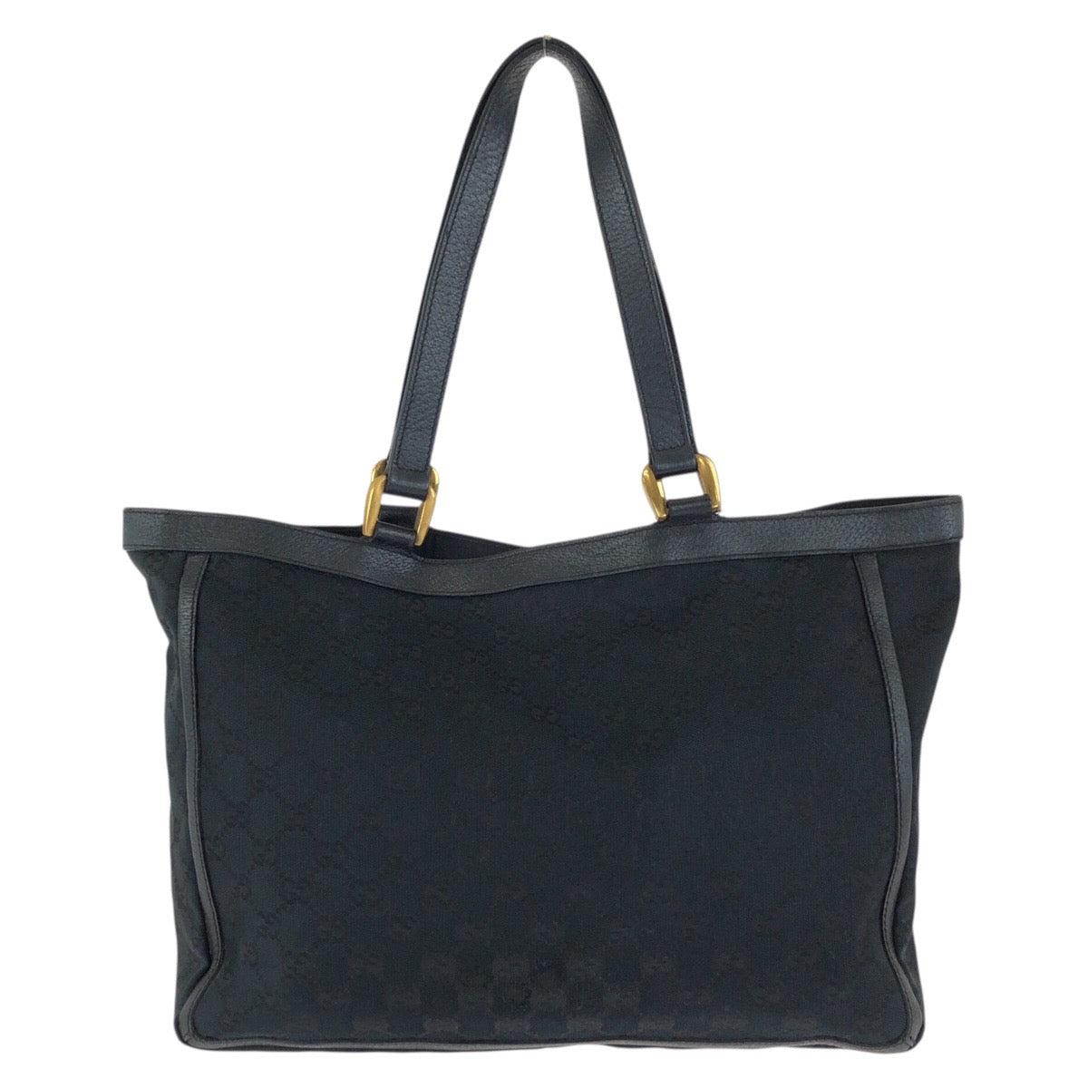 23357
GUCCI グッチ アビー ブラック 黒 ゴールド金具 GGキャンバス / レザー 146247 トートバッグ ショルダーバッグ レディース AB28